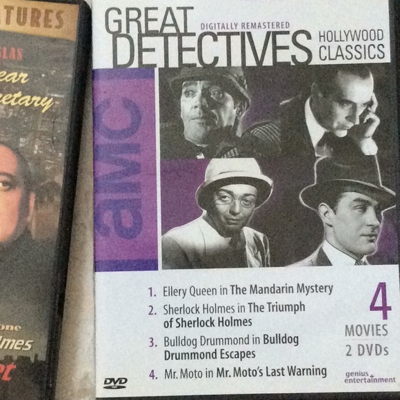2 classic detective DVD compilations mint - Picture 2 of 3